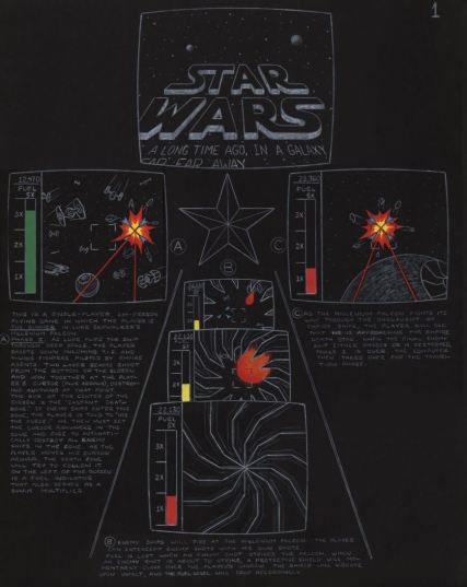 Star Wars Storyboard 1