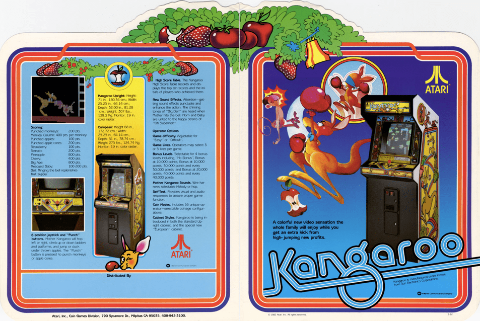 Atari Kangaroo Flyer 1