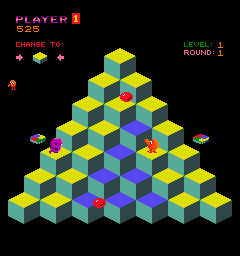 QBert Screen Shot